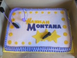 Homemade Hanna Montana Birthday Cake