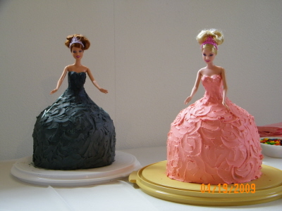 Girls' Princess Birthday cakes