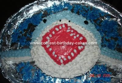 3-d Shark Cake