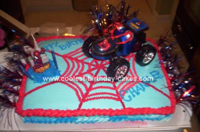 Chandler's Spiderman Cake