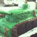 Tank cake for my Marine!