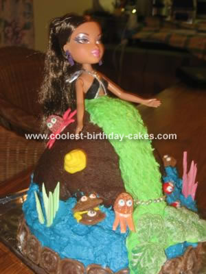 Bratz Mermaid Cake