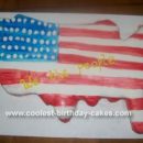 US Map Cake