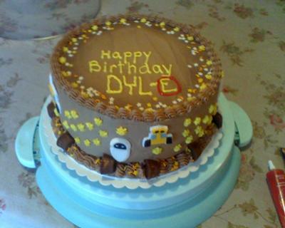 Wall-e cake for Dyl-E