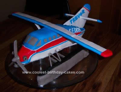 Coolest Turbo Otter Float Plane Birthday Cake 