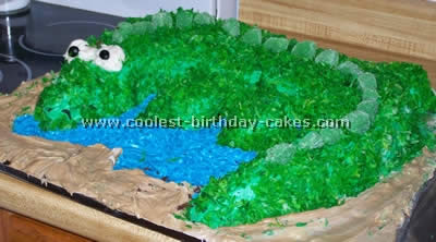 Coolest Alligator Cakes