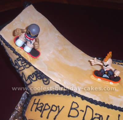 Skateboarding Cake