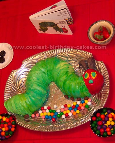 Caterpillar Birthday Cake Picture