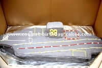 Aircraft Carrier Cake