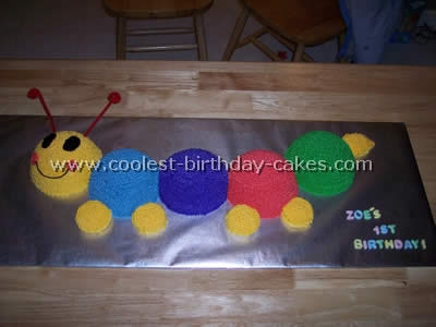 Baby Einstein Caterpillar Cakes