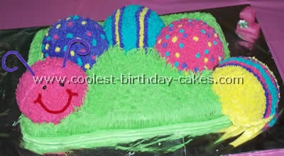 Baby Einstein Caterpillar Cakes