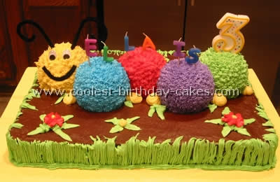 Baby Einstein Caterpillar Cakes