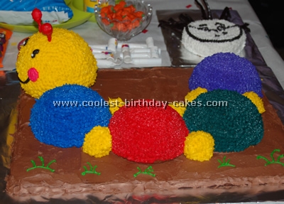 Baby Einstein Caterpillar Cakes