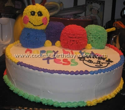 Baby Einstein Caterpillar Cakes