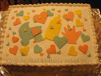 Baby Shower Cake Photo