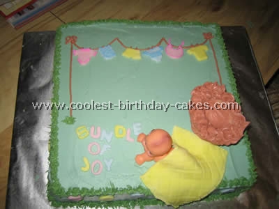 Baby Shower Cake Photo