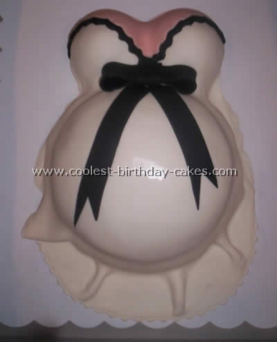 Pregnant Belly Baby Cake