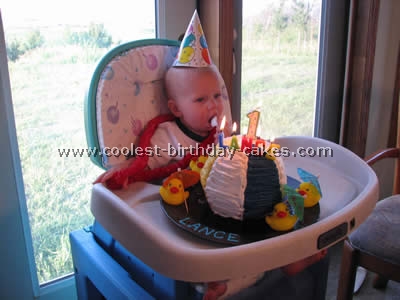 Beach Ball Cake