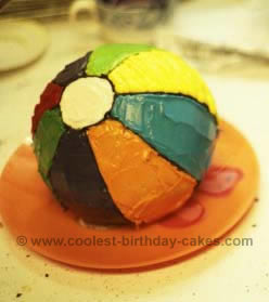 Beach Ball Cake