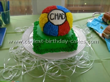 Beach Ball Cake