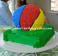 Beach Ball Cake