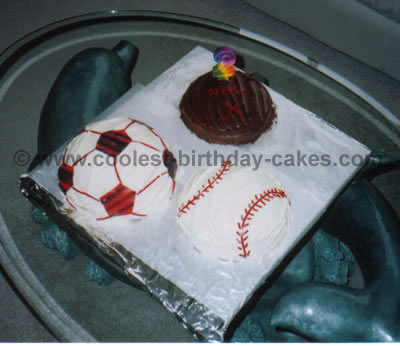 Sports Ball Cakes