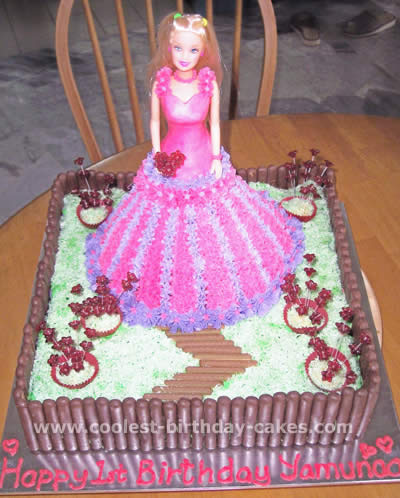 barbie cake pictures 36