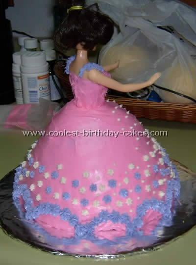 Barbie Doll Cake