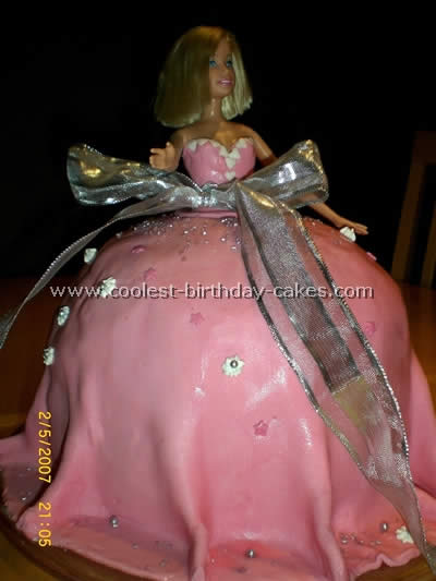 Barbie Skirt Cake