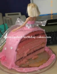 Barbie Skirt Cake