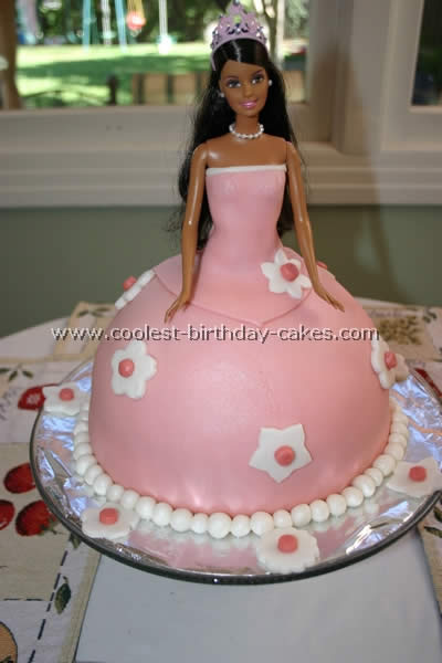 Barbie Skirt Cake