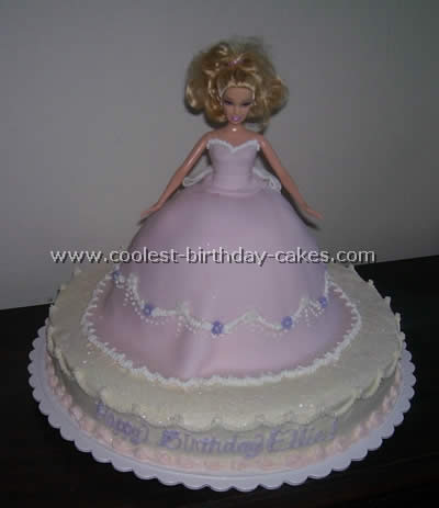 Barbie Skirt Cake