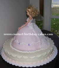 Barbie Skirt Cake