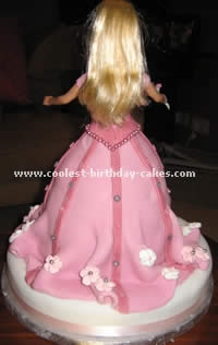 Barbie Skirt Cake