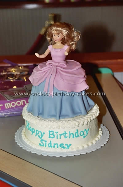 Barbie Skirt Cake