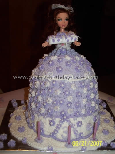 Barbie Skirt Cake