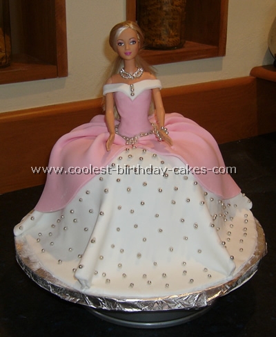 Barbie Skirt Cake