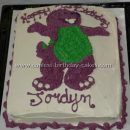 Coolest Barney the Dinosaur Cakes and Barney Cake Designs