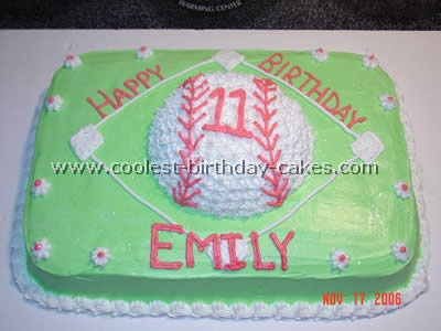 Coolest Baseball Cake