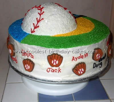 Coolest Baseball Cake