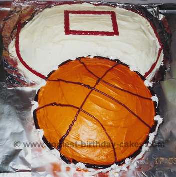 Basketball Birthday Cake Picture