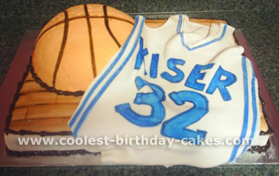 Basketball Birthday Cake Picture