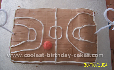 Basketball Birthday Cake Picture