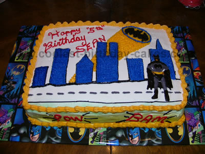 Batman Birthday Cake Picture