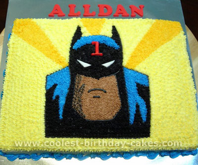 Batman Birthday Cake Picture