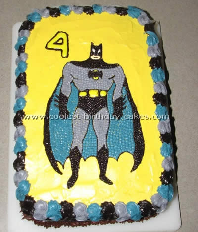 Batman Birthday Cake Picture