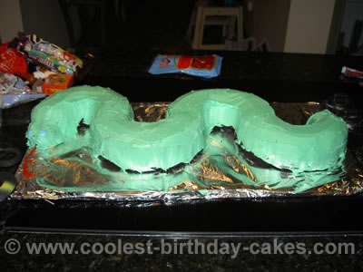 Snake Birthday Cake Picture