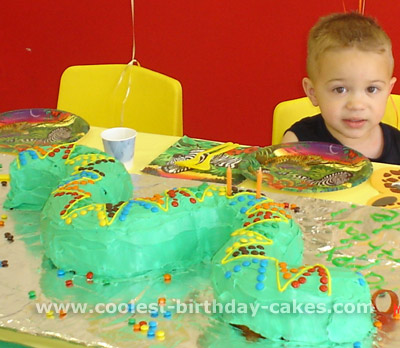 Snake Birthday Cake Picture