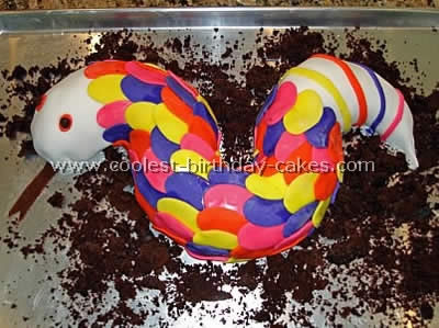 Snake Birthday Cake Picture