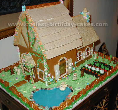 House Birthday Cake Decorating Ideas